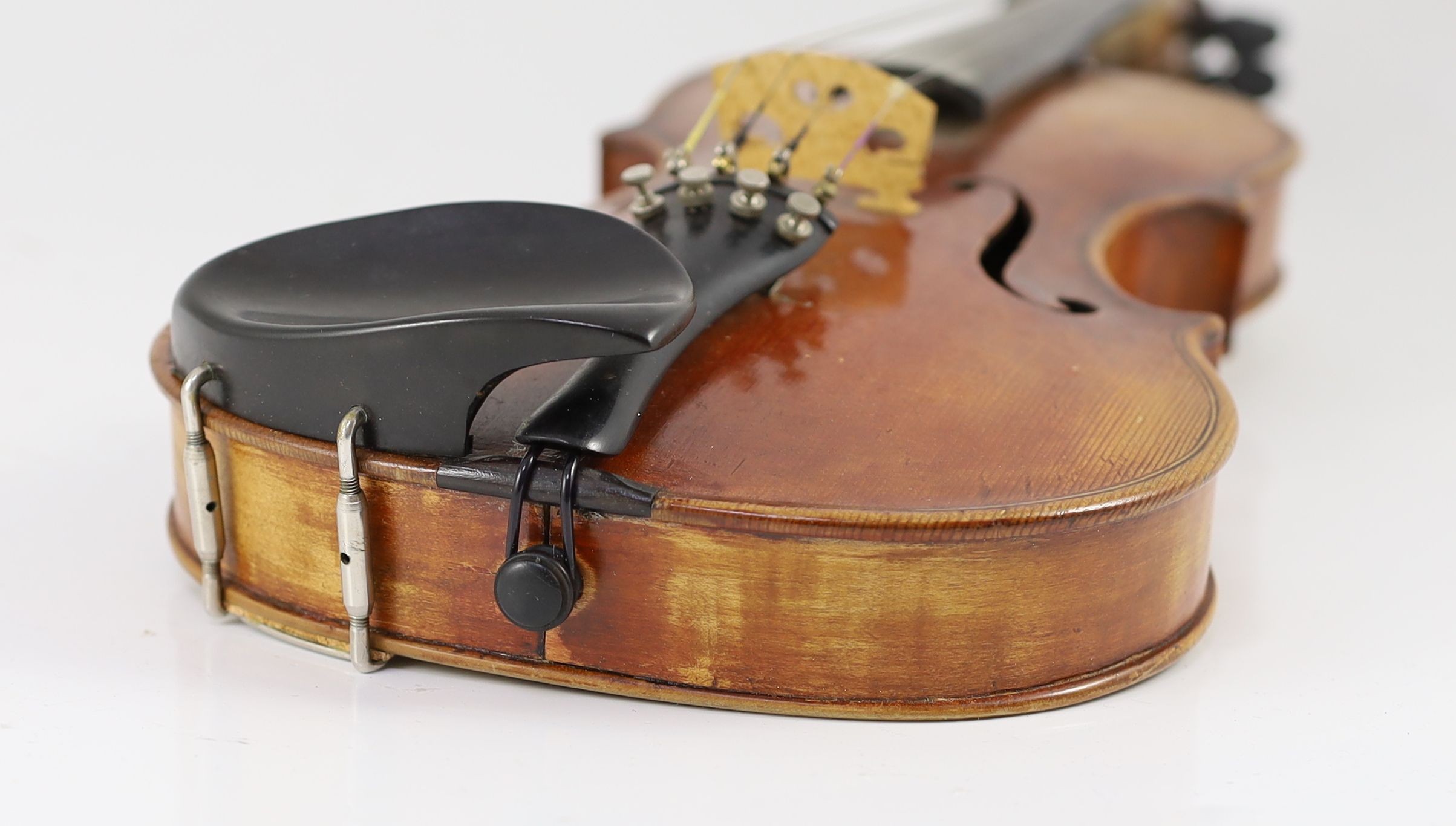 A Giuseppe Fiorini violin, with label